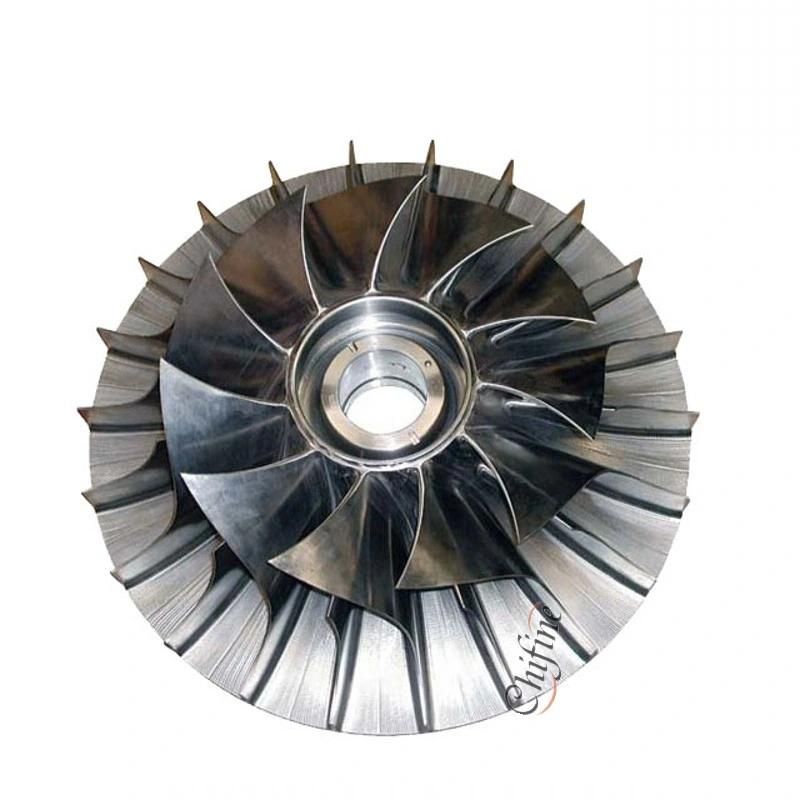 Custom High Precision Stainless Steel Jet Water Pump Impeller