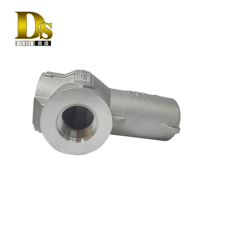 Densen Customized Wcb Machining Cast Iron Investment Silicon Casting Part Casting Foundry Anyt Cast Valve Body