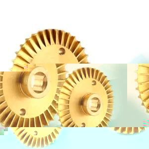 OEM Customized Brass Sand Casting Impeller with Milling Finish