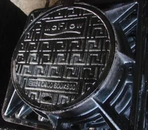 Lockable Sewer Cover/Manhole Cover with Frame