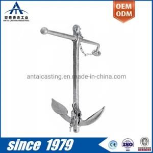 Galvanized Paintting Powder Coated Admiralty Anchor for Marine Ship