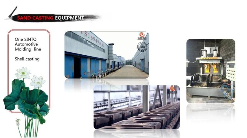 Custom Ht200 Sand Casting for Chrome Plating Motor Frame Housing