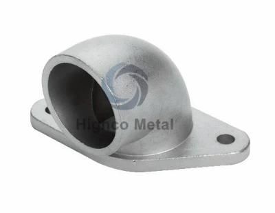 Exhaust Sysyem 304 Stainless Steel Flange Elbow Precision Investment Casting