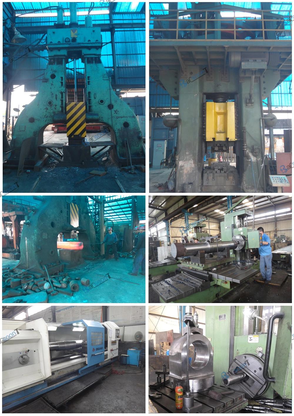 4340/4140/Steel Forged Shaft with Machining According to Customer′s Drawing