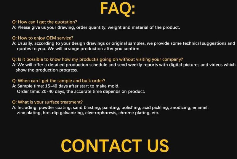 OEM Aluminun Alloy Die Casting Agriculture Machinery Parts with Powder Coating Milling
