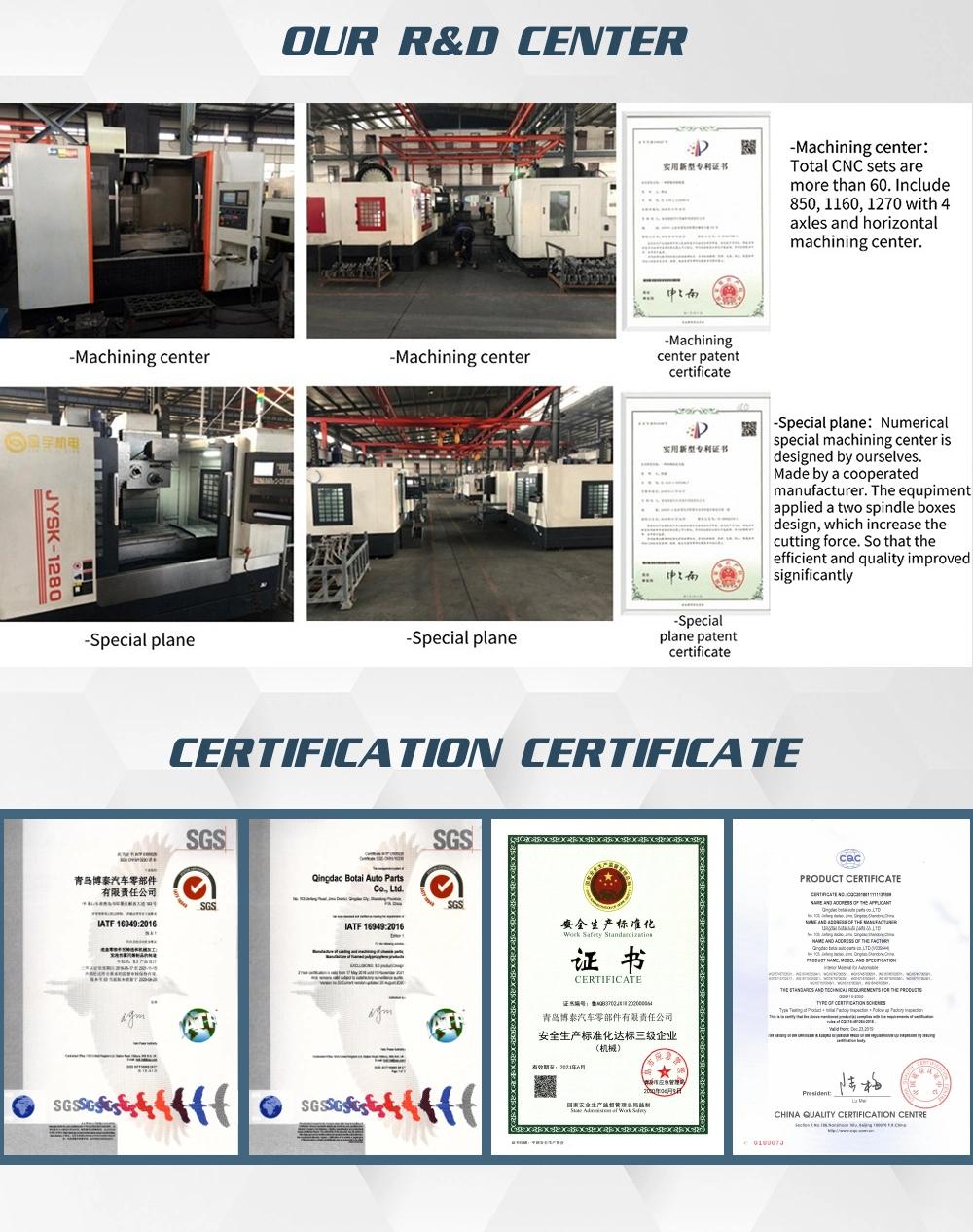 Gronard-Gravity Casting CNC Processing Car Parts