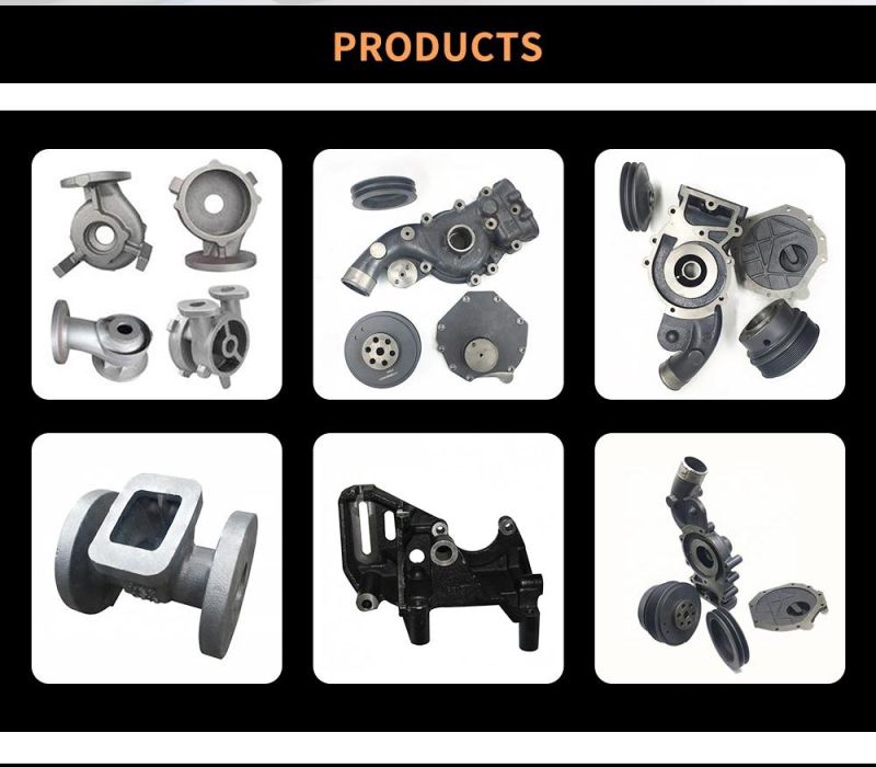 OEM Ductile Grey Iron Casting for Pipe Fitting, Sand Casting Part