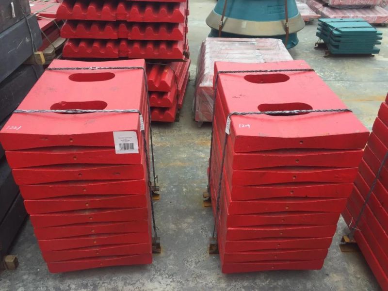High Manganese Jaw Plate for Jaw Crushers