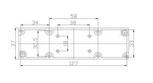 Transceivers Aluminum Die Casting Chassis (XDS-06)