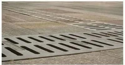 Gas Burner Factory Directly Supplying Ductile Casting Iron Drain Manhole Cover as Drawing ...