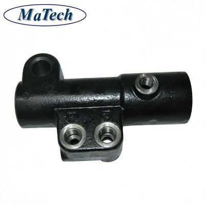 Custom Made Agriculture Machinery Spare Parts Hydraulic Valve Body Iron Sand Casting