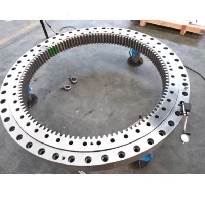 Turntable Bearing Slewing Ring Bearings with External Gear for Tower Crane/Excavator/Steel ...