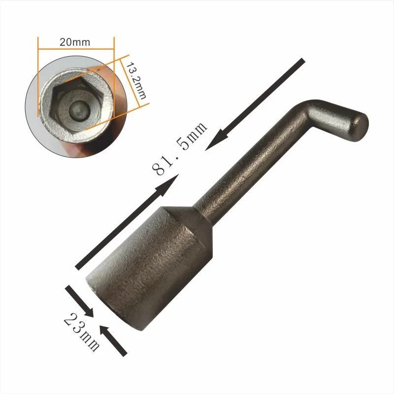 Utomotive Special Hand Tool T-Type Socket Wrench with Extra Long Socket