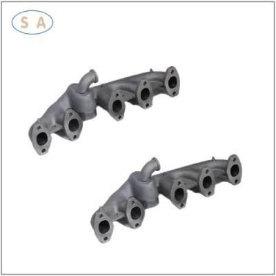 Custom Precison Cast Iron Sand Casting Auto Engine Exhaust Manifold