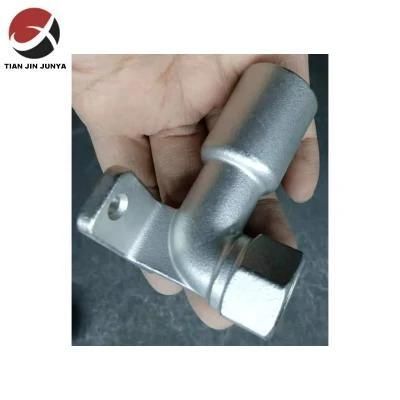 Customized Precision Casting Stainless Steel Threaded Pipe Fitting 150lb Screwed Street ...