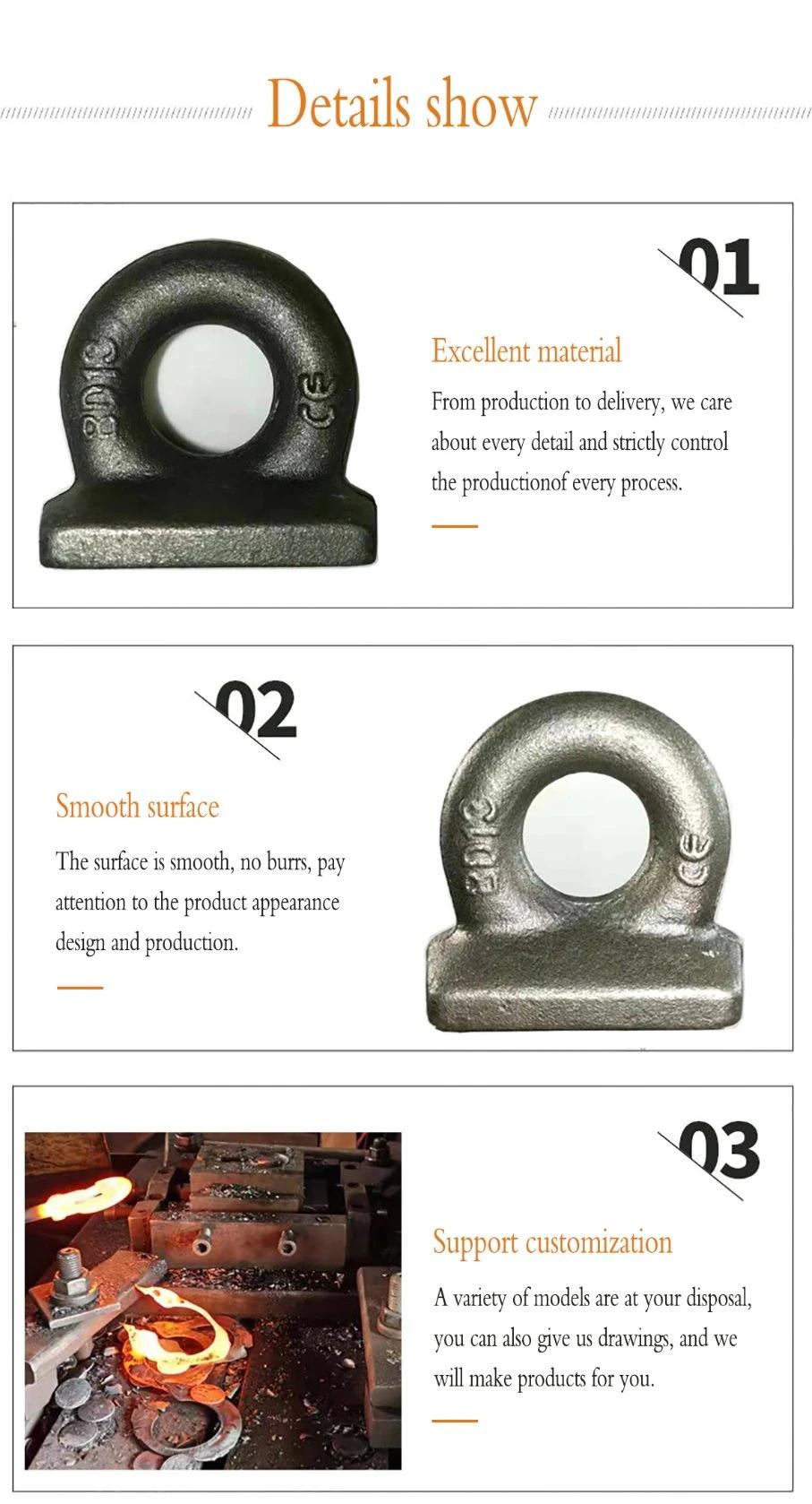 Hot-DIP Galvanized Forging Lifting Eye Bolt for Marine Hardware Accessories