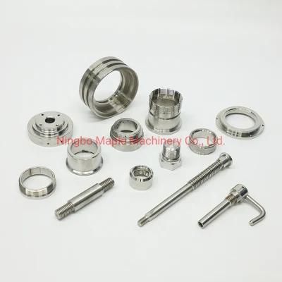 High Precision Turning CNC Machining Components in Stainless Steel/Aluminum