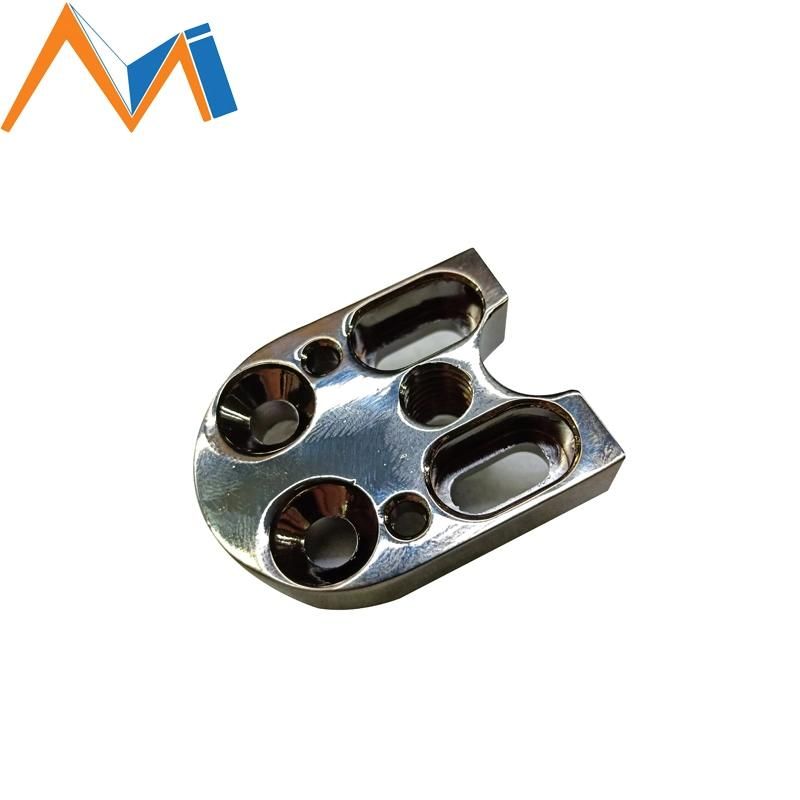 High Precision Zinc Die Casting Left and Right Fixing Block for Door Lock