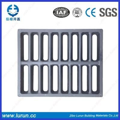 China Manufacturer BMC Rectangular Road Drainage Gully Grates with Frame