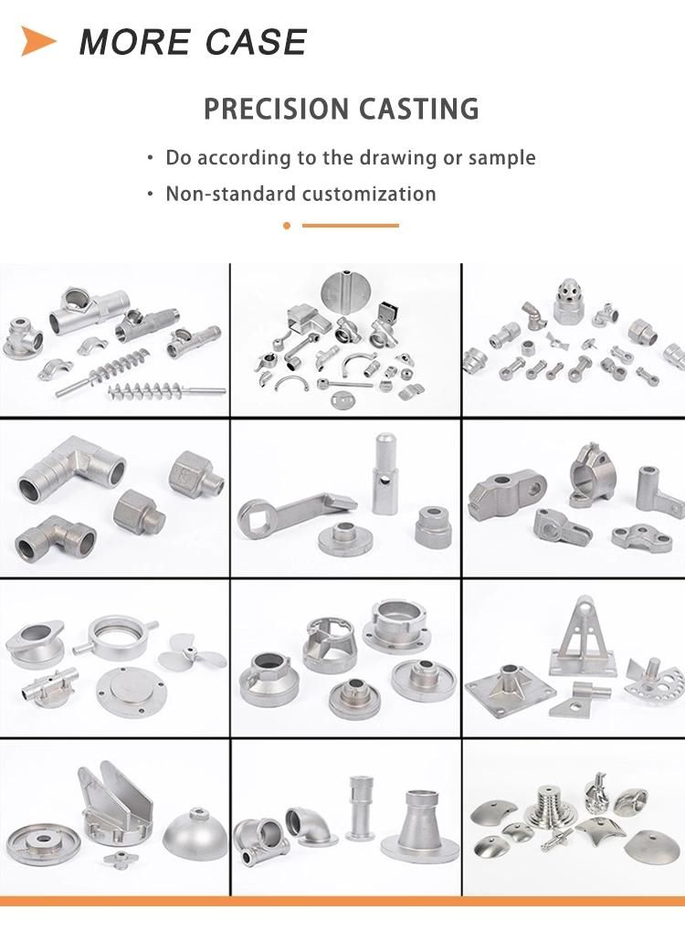 SS304 316 Customized Lost Wax Investment Precision Hardware