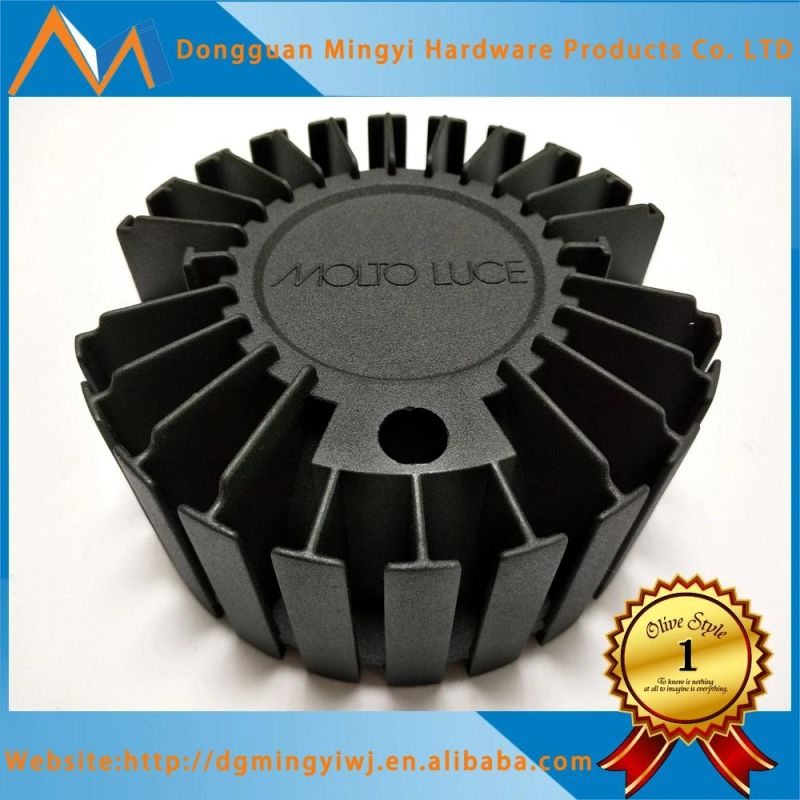 New Design Die Casting LED Heat Sink Housing Casting Aluminum CNC Machining