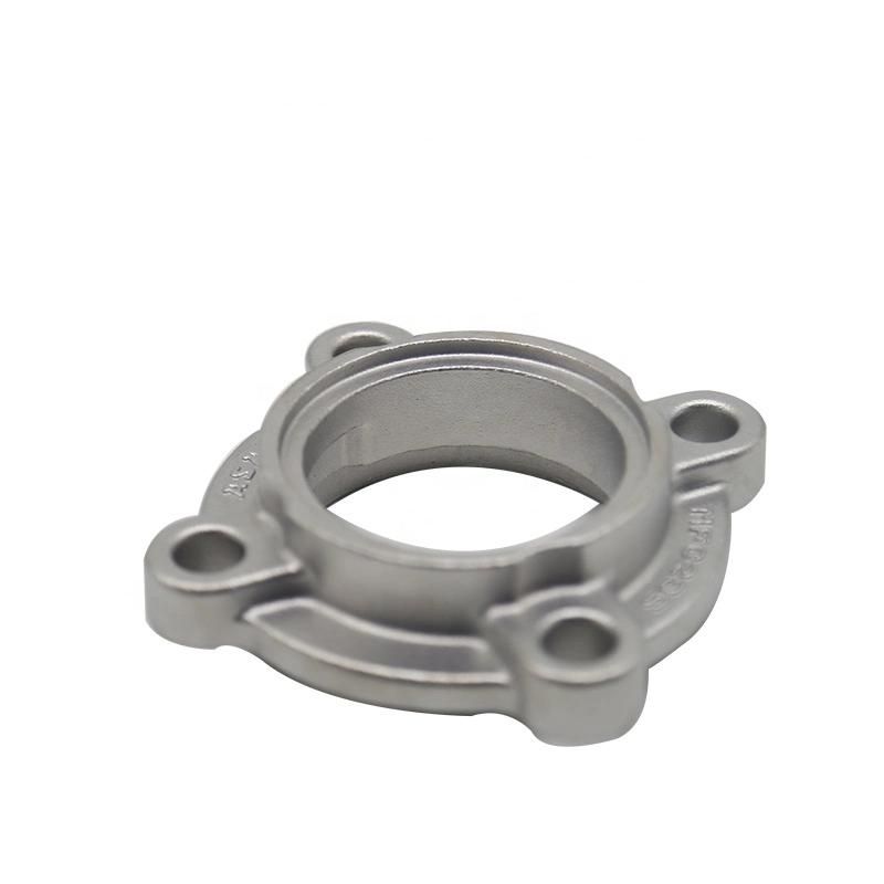 304 316 Stainless Steel Precise Casting Bearing Housing for Ball Bearing Lost Wax Casting Fitting