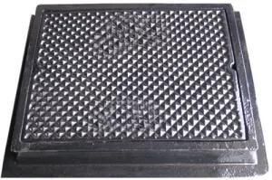 OEM En124 D400 Sand Casting Wrought/Ductile Iron Road Gully Grate Manhole Cover for Trench