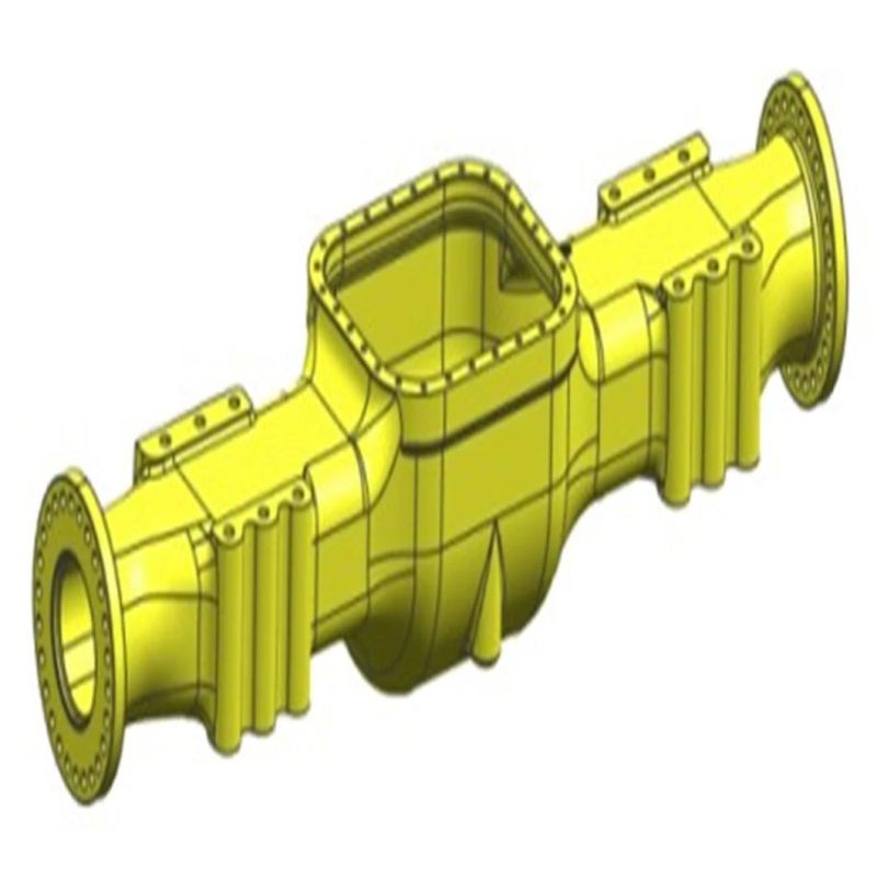 Truck Components Construction Machinery Parts Casting Axle Housing Mining Steel Casting