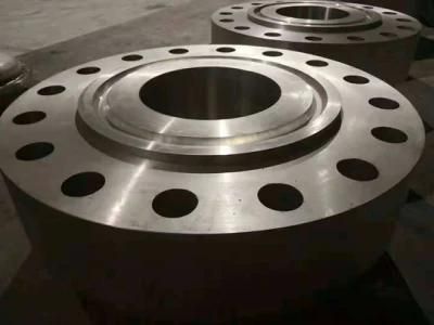 Factory Custom Non-Standard Large Zg270-500 Zg230-450 Casting Flange for Cement Equipment