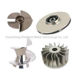 Customized ANSI Chemical Process Pump Centrifugal Turbine Pump Impeller in Stainless ...
