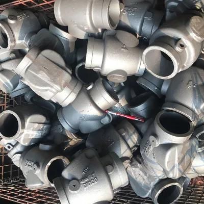 Casting Valve Pipe Connector DN100 Steel Parts