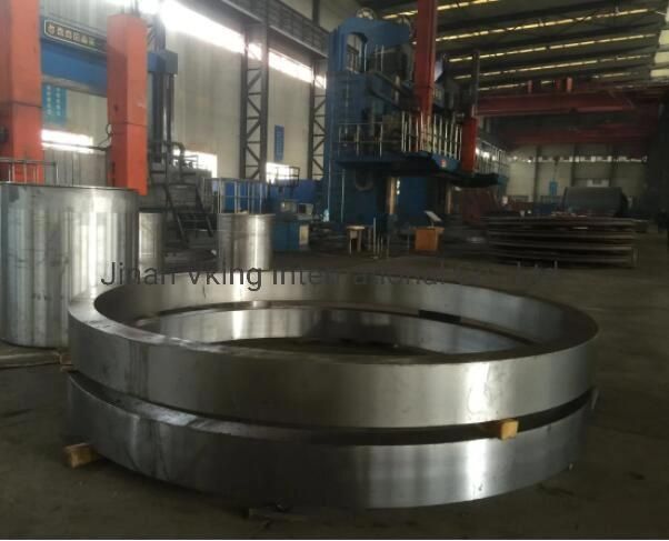 Factory Supply 12mn/16mn/S355j2g3/St52-3 Carbon Steel #20 Forged Rings Forging Ring