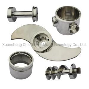 Custmized Polishing Finished Food machinery Spare Parts Lost Wax Casting Stainless Steel