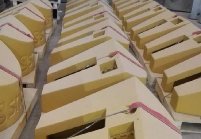 Sand Casting, Casting Part, Counter Weight for Port Machinery