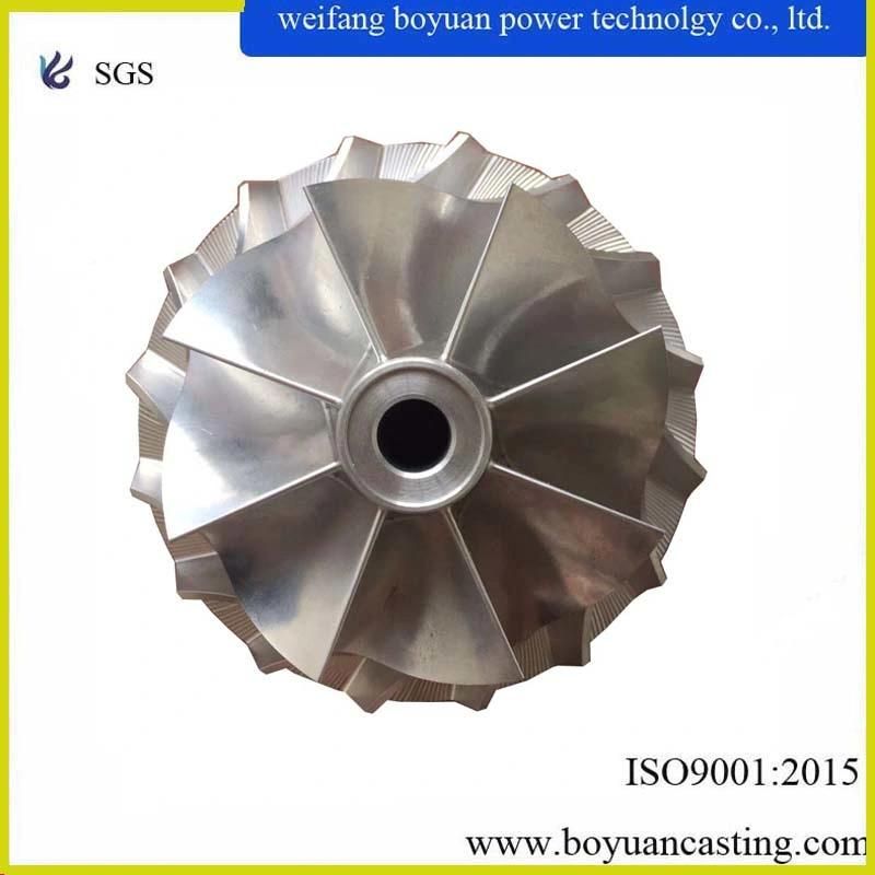 Lower Pressure Casting Ventilation System Fan Aluminum Impeller