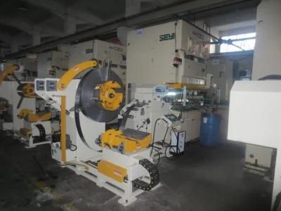 Straightener, Uncoiler and Nc Feeder for Coil Sheet