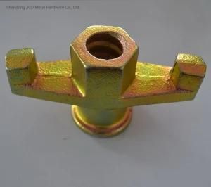 D12 Galvanized Tie Rod Nut/Wing Nut Formwork Accessories for Sale