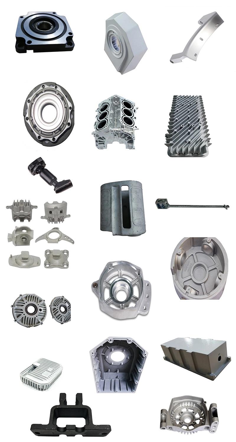 High Pressure Gravity Aluminum Die Casting Alloy Machined Parts Die Cast Metal Aluminum Foundry Suppliers