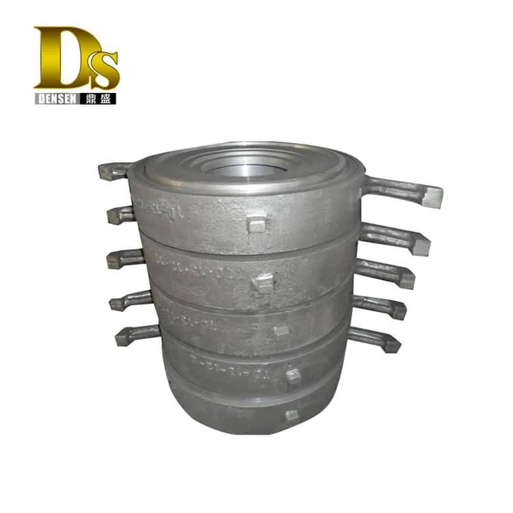 Densen Customized Super Large Cast Steel Sand Casting Pump Body, Casting Water Pump Body, Pump Body Parts