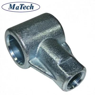 ISO9001 Factory Galvanized Lost Wax Steel Casting Parts G24mn6