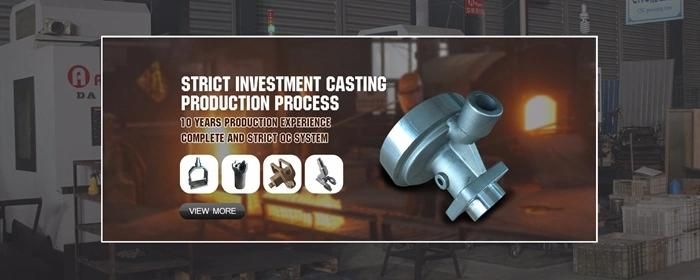 High Precision Bronze Investment Casting Parts