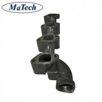 Custom Ductile Iron Hisimo or Hini Sand Casting of Turbo Exhaust Manifold