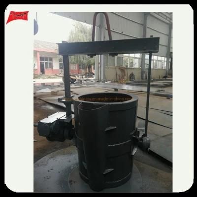 Teeming Alloy Furnace 1-10tons Desulfurization Ladle for Casting