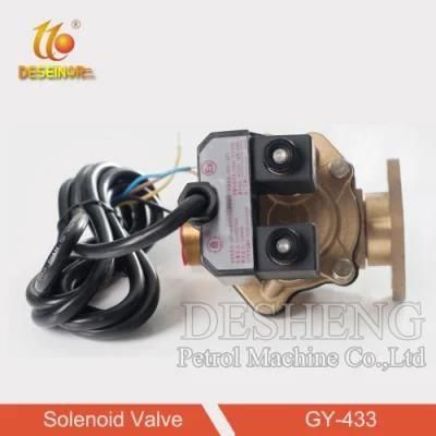 Wholesaler/Retailersolenoid Valve Used for Fuel Dispenser 3/4&quot; or 1&quot; Gy-433