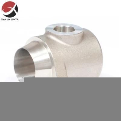 Factory Direct Polished Stainless Steel Pipe Sockets Elbow Flange Joint Lost Wax Casting ...