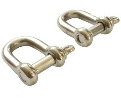 Standard Commercial EU Type Stainless Steel D Shackle