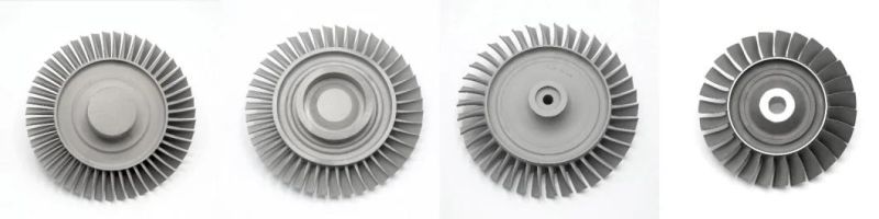 Lost Wax Investment Vacuum Casting Superalloy Turbine Wheel Used for Turbocharger