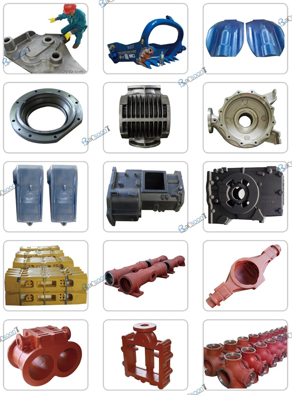 Customized Sand Casting Steel Alloy Bottom Roller for Engineering Machinery