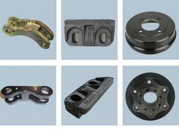 Densen Customized Cast Steel Forklift Attachments Machinery Parts