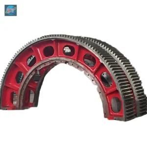 Half Gear Large Steel Casting with Good Quality
